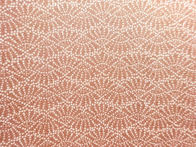  石塚幸生作　扇模様江戸小紋着物